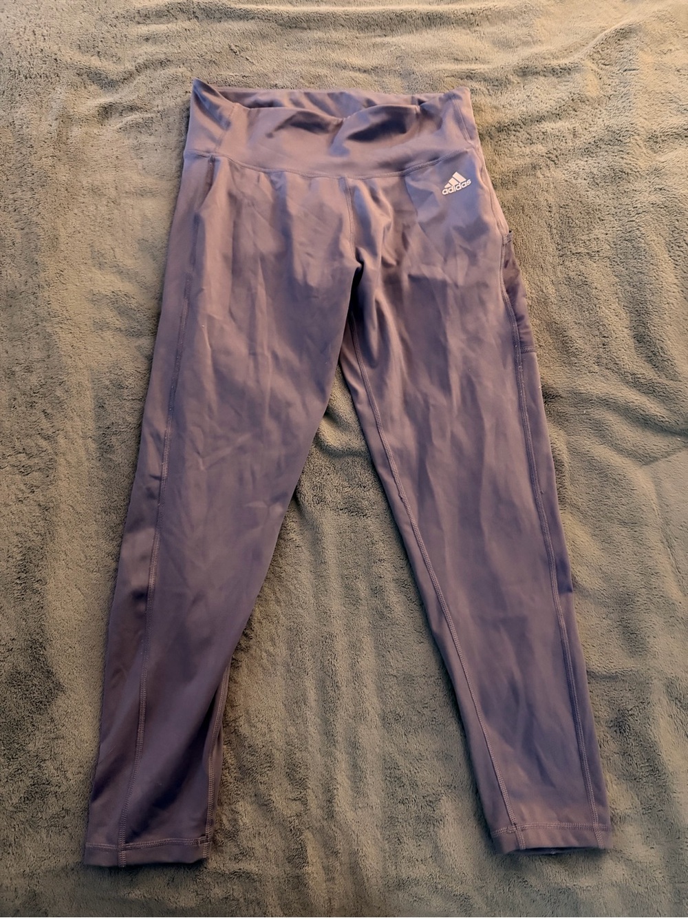 adidas Lilac Performance Leggings